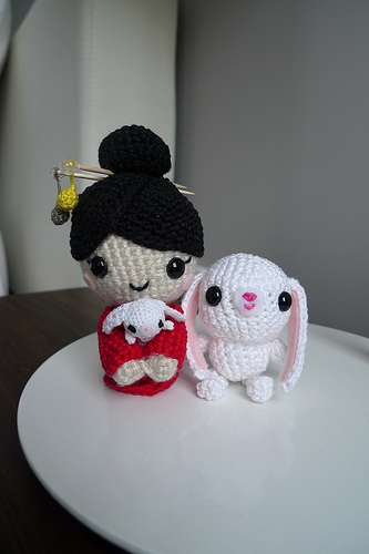 Crochet Chinese New Year Doll