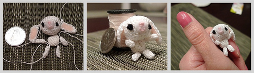 Tiny Crochet Bunny