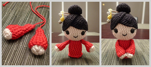 Crochet Chinese New Year Doll