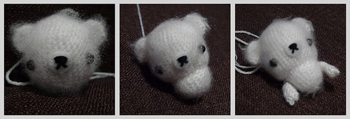 Fuzzy White Bear