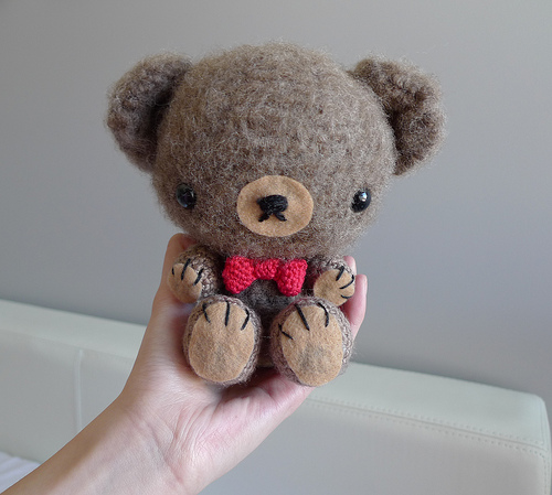 Crochet Valentine Teddy