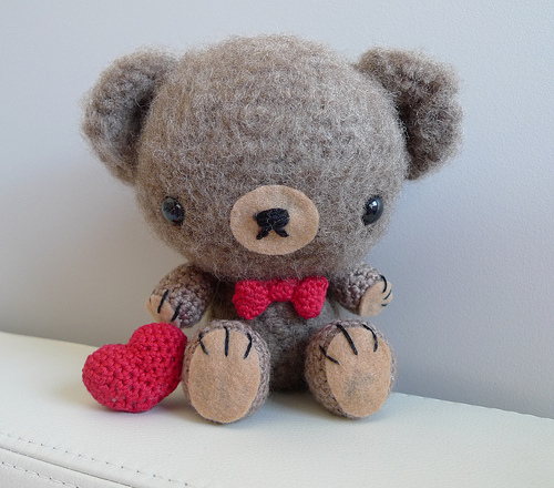 Crochet Valentine Teddy