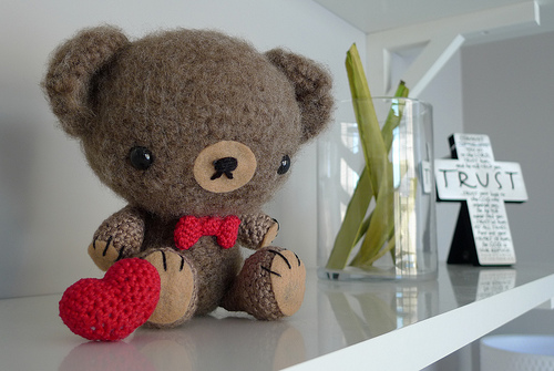 Crochet Valentine Teddy