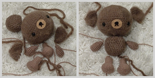 Crochet Valentine Teddy 