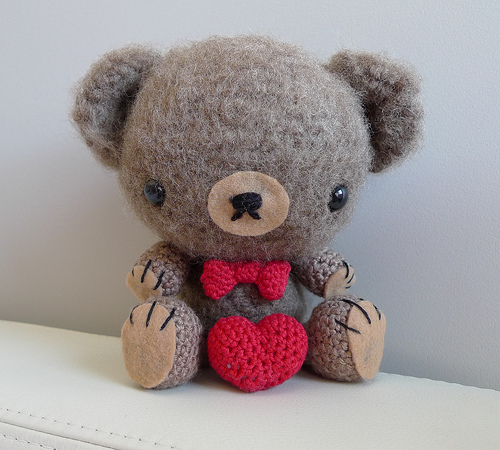 Crochet Valentine Teddy