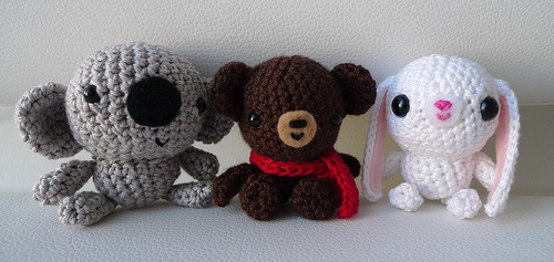 Koala, Bear and Bunny