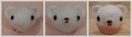 Crochet Mini Cupcake Bear
