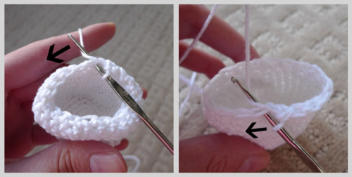 The Right Side when Crocheting Amigurumi