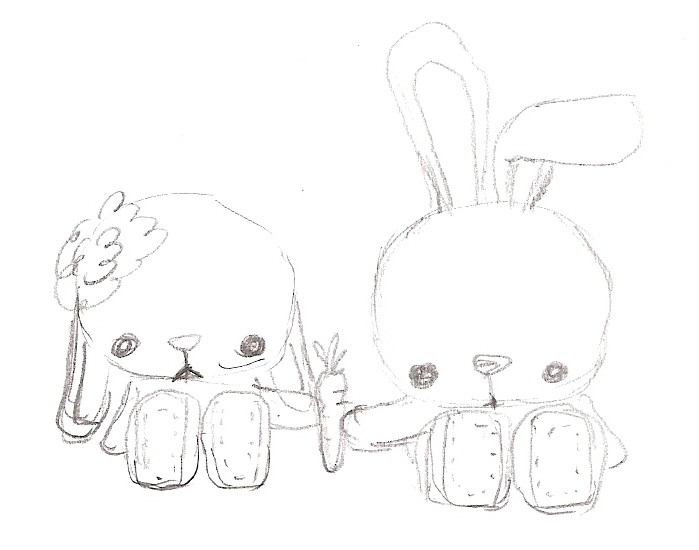 spring-bunny-sketch