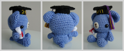 Crochet Graduation Teddy