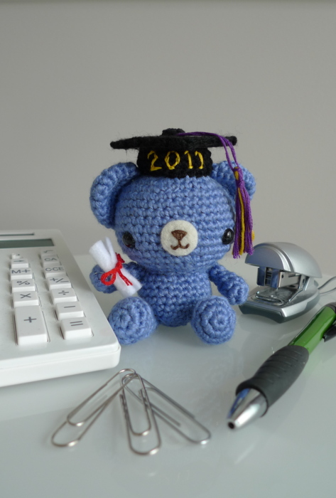 Crochet Graduation Teddy