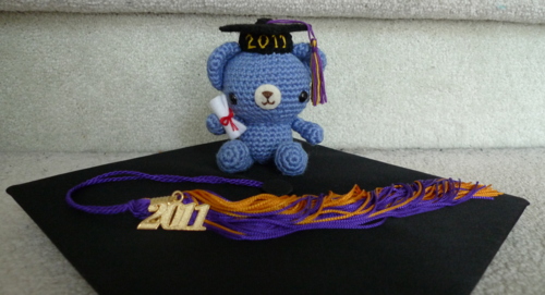 Crochet Graduation Teddy