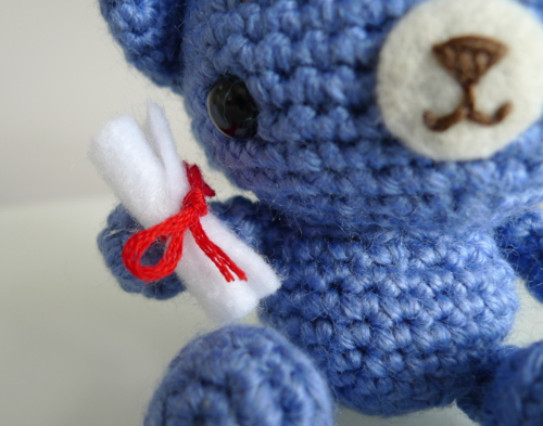Crochet Graduation Teddy