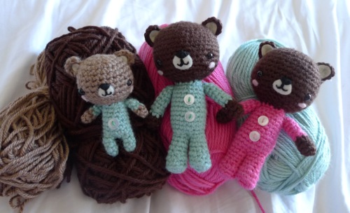 Crochet P.J. Teddies