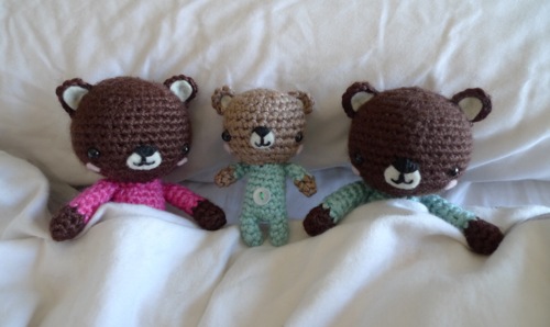 Crochet P.J. Teddies