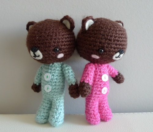 Crochet P.J. Teddies