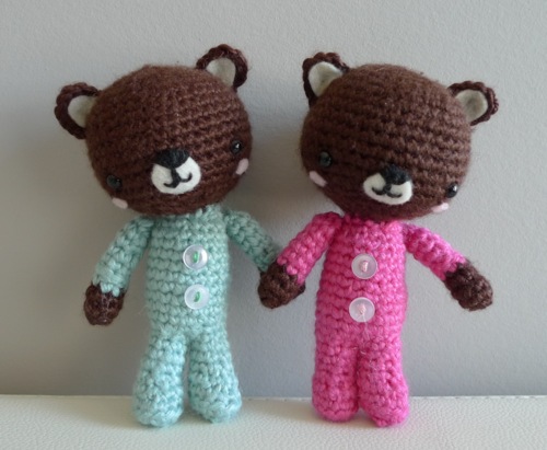 Crochet P.J. Teddies