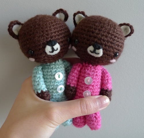 Crochet P.J. Teddies