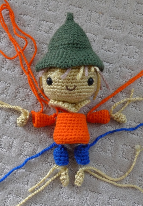 Crochet Amigurumi Scarecrow