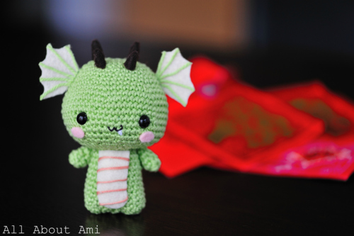 Crochet Chinese New Year Dragon Amigurumi