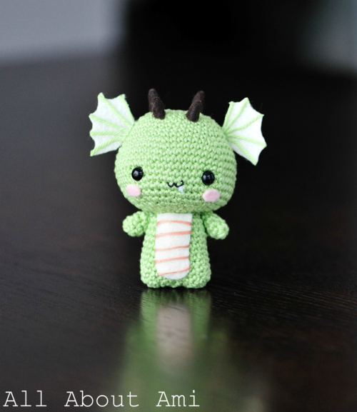 Crochet Chinese New Year Dragon Amigurumi