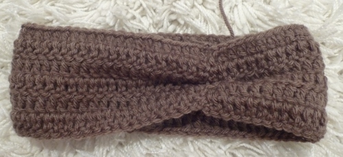 Crochet Knotted Headband
