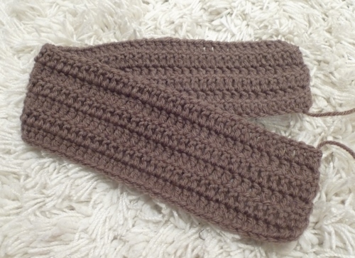 Crochet Knotted Headband