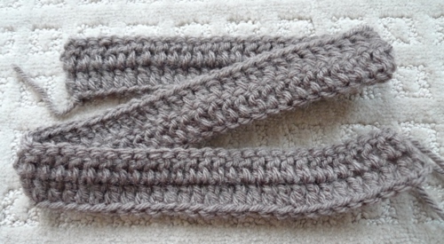 Crochet Knotted Headband