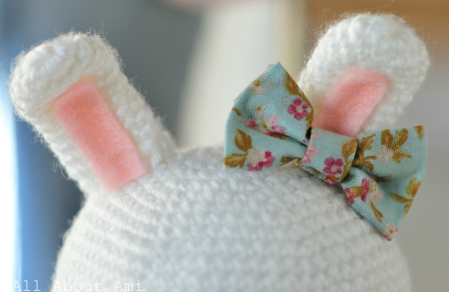 Crochet Sweetheart Bunny