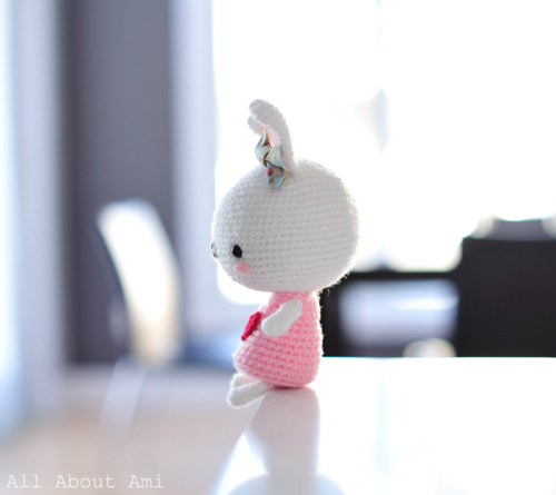 Crochet Sweetheart Bunny