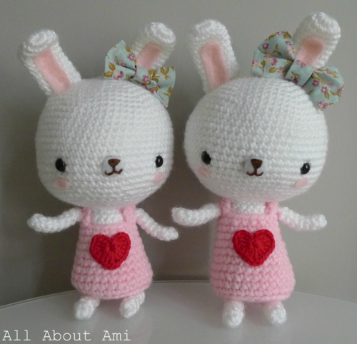 Crochet Sweetheart Bunny