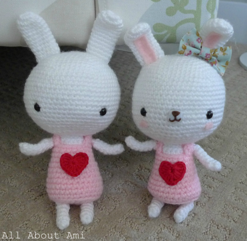 Crochet Sweetheart Bunny