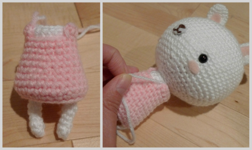 Crochet Sweetheart Bunny