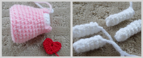 Crochet Sweetheart Bunny