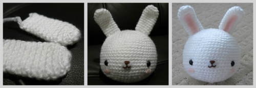 Crochet Sweetheart Bunny