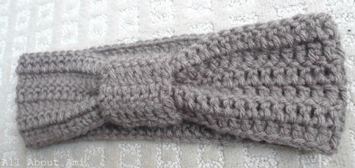 Crochet Knotted Headband