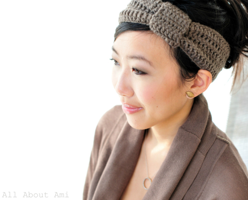 Crochet Knotted Headband