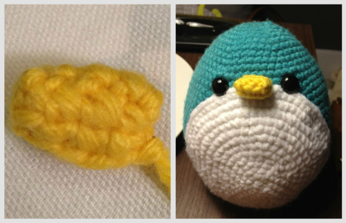 Snuggles the Crochet Penguin