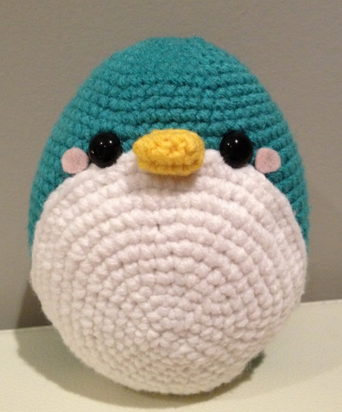 Snuggles the Crochet Penguin