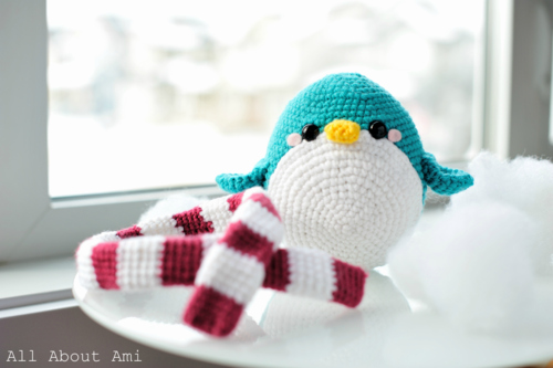 Snuggles the Crochet Penguin