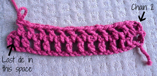 Long Double Crochet Cowl