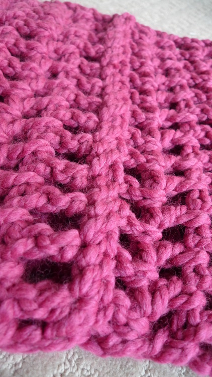 Long Double Crochet Cowl