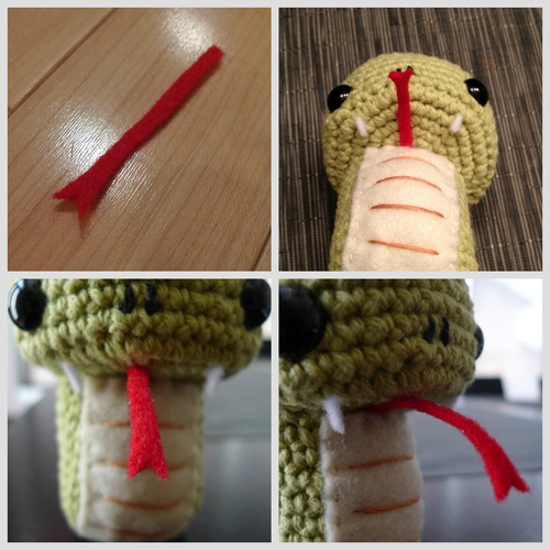 Chinese New Year Crochet Snake