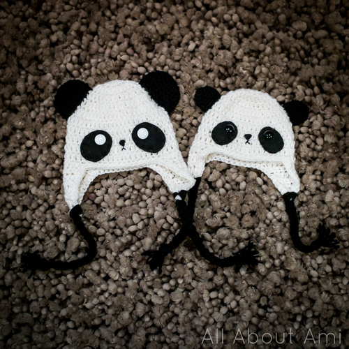 Crochet Baby Panda Outfit