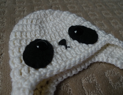 Crochet Baby Panda Outfit