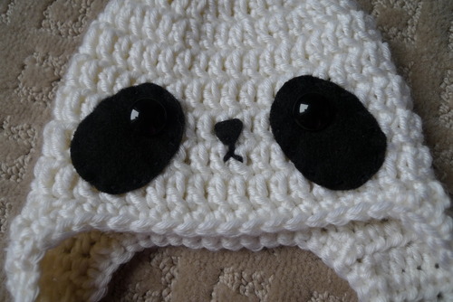 Crochet Baby Panda Outfit