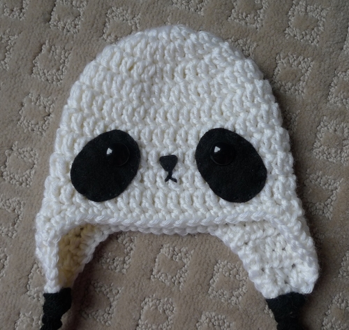 Crochet Baby Panda Outfit
