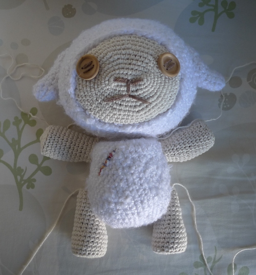 Crochet Cotton the Lamb from Oblivion Island