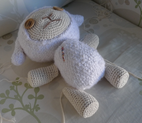 Crochet Cotton the Lamb from Oblivion Island