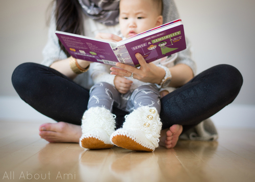 Crochet Toddler Loop Boots with Suede Sole